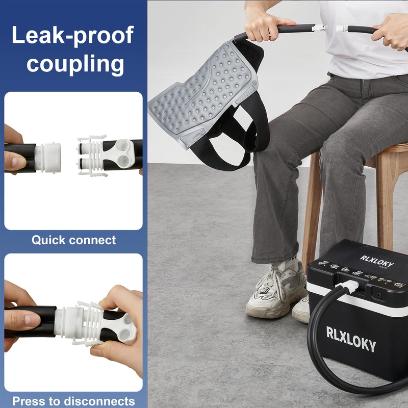 RLXLOKY Basic Cold Therapy Unit, Ice Machine for Knee After