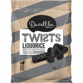 Darrell Lea Bulk Darrell Lea Liquorice Twist 280g ($5.50 each x 12 units)