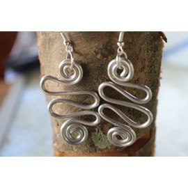 Artisan Aluminum Earrings - Free gift with purchase