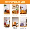 Fastrack 4-Pack 1 Gallon Glass Jug Set (128 oz) w/