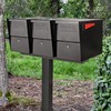 Mail Boss 7140 Box Spreader Bar for Three-Mailbox Applications, 3,