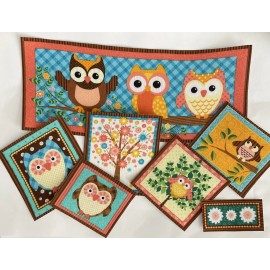 IronOns.US Colorful Owl Patches - Iron On Fabric Appliques