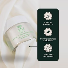 Crema Facial con Colágeno, Elastina y Ácido Hialurónico | Hidratante para Piel Madura con Vitaminas A y E 50g