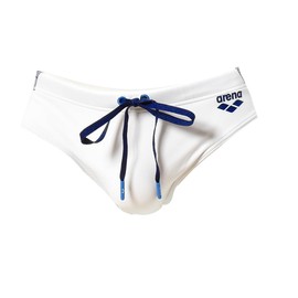 ARENA Men's Pro_File swimming trunks, WHITE-NAVY