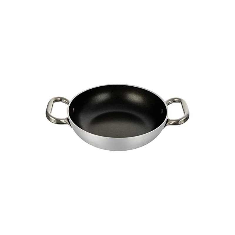 Pentole Agnelli FAMA10SEL20 Select Tegame in Alluminio, 2 Manici in