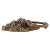 HOJLKLD 156 mm/6 Inch Lion Head Knocker, Classical Decorative Front