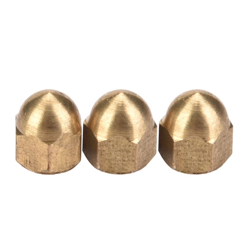 Brass Cap Nut Set Dome M4 Cap Nut Head Cap