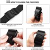 MyGadget Set of 4 Suitcase Straps Set with Combination Lock