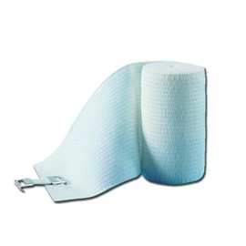 Previs PreviBielastica, Benda Elastica Medio-Leggera Compressiva, Compressione Forte, Singolarmente Confezionati, con Clip, 10 Pezzi Singolarmente Confezionati, 5 m x 10 cm