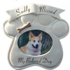 David Fischhoff Memorial Sadly Missed Dog Paw Frame