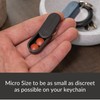 Pill Pod Micro Magnetic Keychain Pill Holder 3-Pack - Compact,