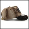 White Fang CA732 Eagle Pattern, English Letter Logo, Cap, Hat,