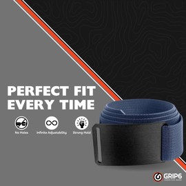 GRIP6 Ninja Belt: Durable Belts for Men & Women, Versatile Nylon Tactical Belt for Work, Golf, Casual & Outdoor Use - Made in the USA
