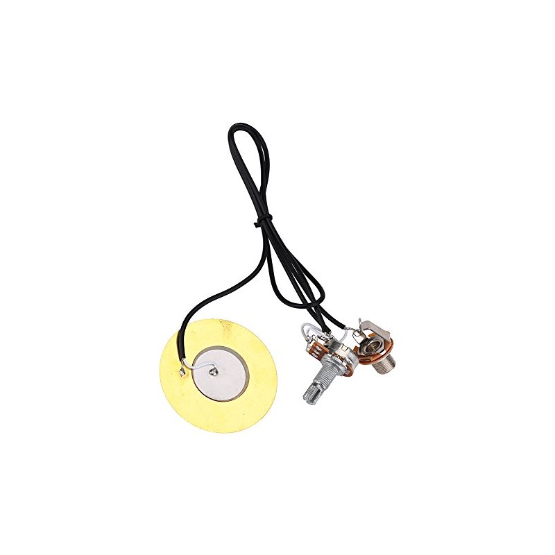 VGEBY Guitar Pickup, Guitar Preamp Amplifier Pickup for Piezo Pickup