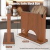 imarku Magnetic Knife Block Holder, Double Sided Kitchen Knife Holder