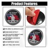 GLSOWEE GLSOWEE Veteran Rated Car Emblem, 4 x 4 3D