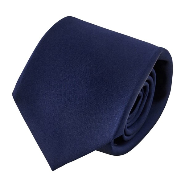 Ojie Men's Necktie, 100% Silk, Solid, Seven Fold, Business, Formal,