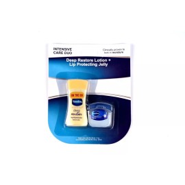 Vaseline - Intensive Care Duo Set - Travel Size Multi-Pack (6 & 12 Pack) - 12 Pack (24 Pieces)