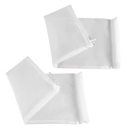 YIBEICO 4 PCS Replacement Filter Bags Set for KOKIDO XTROVAC 410 for KOKIDO XTROVAC 910, 250 Microns and 75 Microns Filter Bags Set