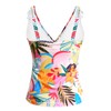 Tempt Me Women Tummy Control Tankini Top - V Neck