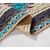 Chezmoi Collection 3-Piece Southwestern Geometric Tribal Quilt Set - Multicolor