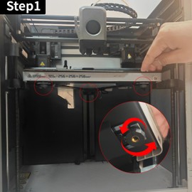 BCZAMD Bambbo 3D Printer Accessories 2 Pcs Heatbed Sensor Interface Board for AMS: Install Hotbed Back Ensure Precision Printing Clone Bambbo