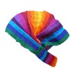 Inspirit Arts XL Size Extra Loose Headband Handwoven No-Slip Rainbow