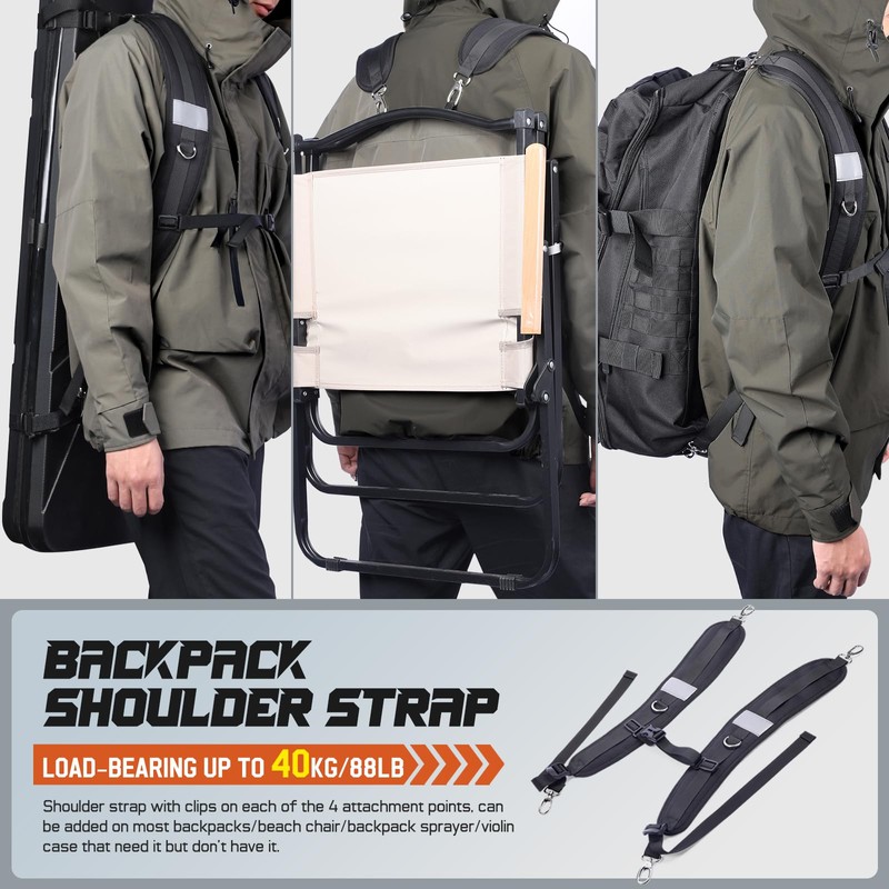 Pitozer Backpack Straps, Backpack Shoulder Strap for bags strap Replacement