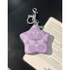 Coach Star Signature Bag Charm Silver/Iris