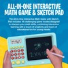 Bytebliss Number Genius - Interactive Electronic Math Game with Sketch