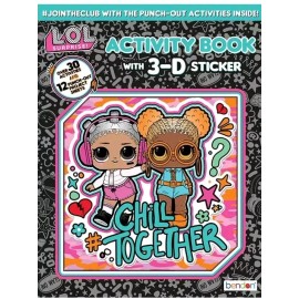 L.O.L. Surprise Activity Book W/ 3-D Sticker Chill Together