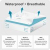Bare Home Single Size Mattress Protector - 90x190 cm -