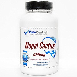 Nopal Cactus 450mg // 180 Capsules // Pure // by PureControl Supplements
