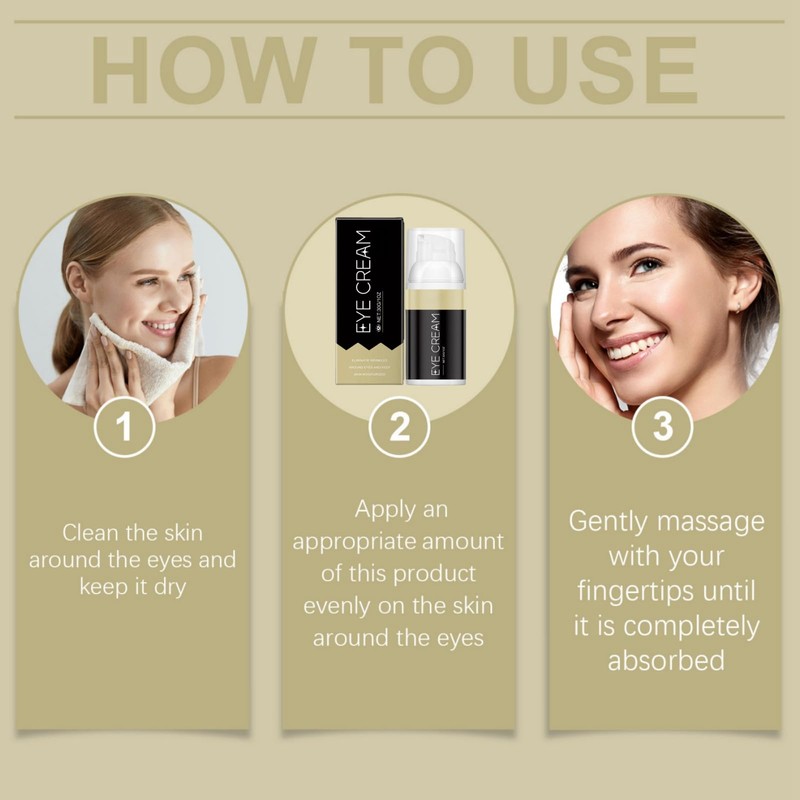 Instant Firm Eye Cream,Lumibalm Stick for Under Eye Bag,Eye Balm