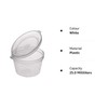 KONAMO Plastic case, White, Pack of 100
