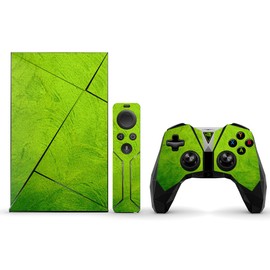 MightySkins Skin Compatible with NVIDIA Shield TV (2017) wrap Cover Sticker Skins Green Cement