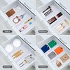 SPEREELER 4 Pack Adjustable Drawer Dividers for Clothes,3.9" High Expandable
