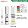 JRready ST6387 M81824/1 Series MiniSeal Crimp Splices 100Pcs Bare Butt