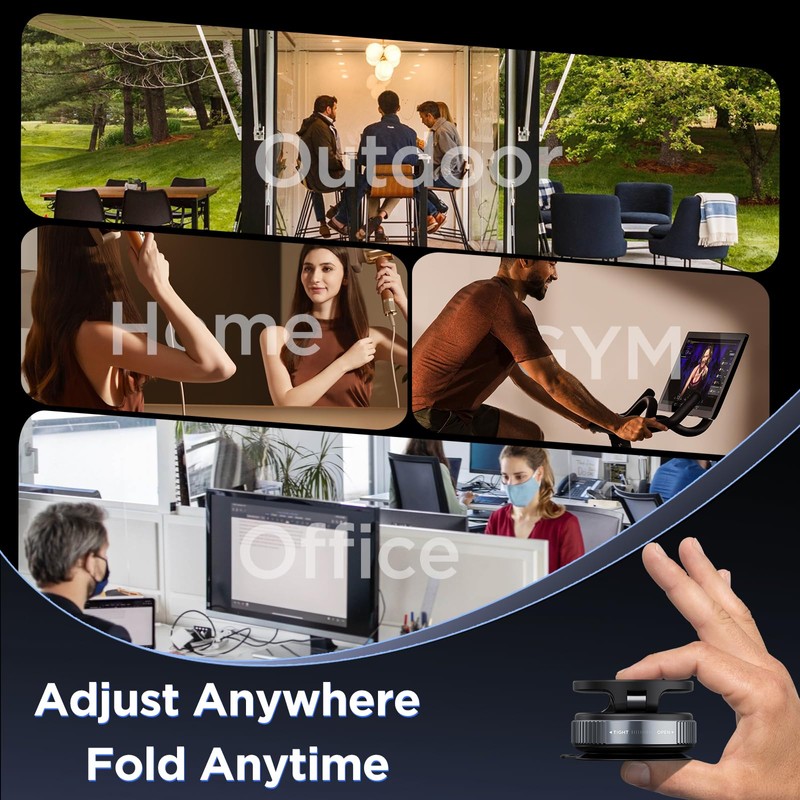 MSXTTLY Vacuum Magnetic Phone Holder for Car Suction Cup Phone