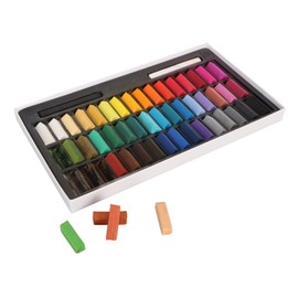 Pasteles Suaves, suaves, fáciles de mezclar y limpiar con colores vibrantes y textura fina, tizas pastel para artistas, para dibujo y proyectos de art