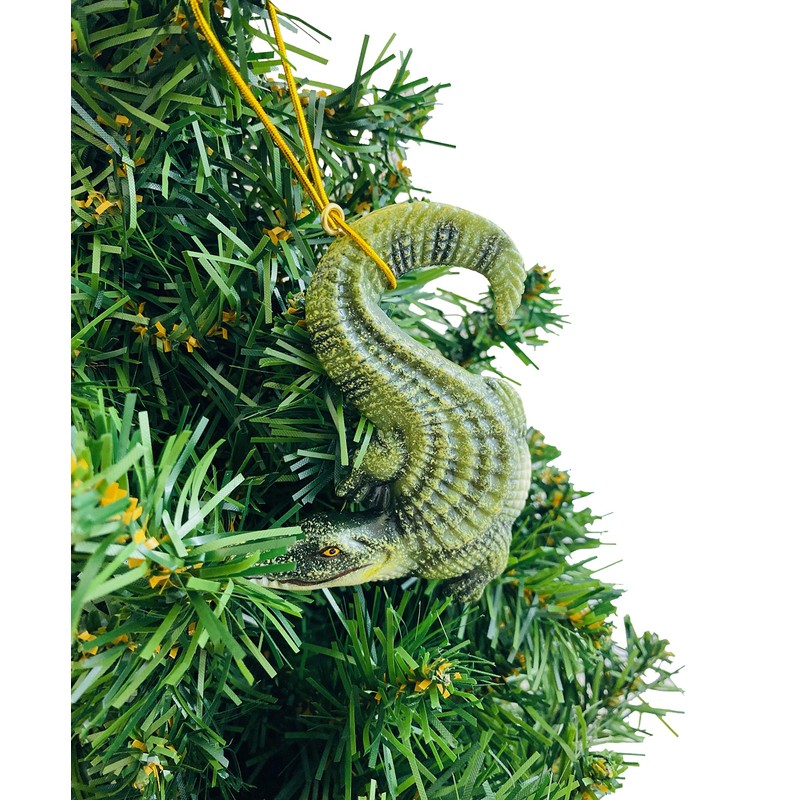 Alligator Ornament Legend of The Christmas Gator Set Find Me