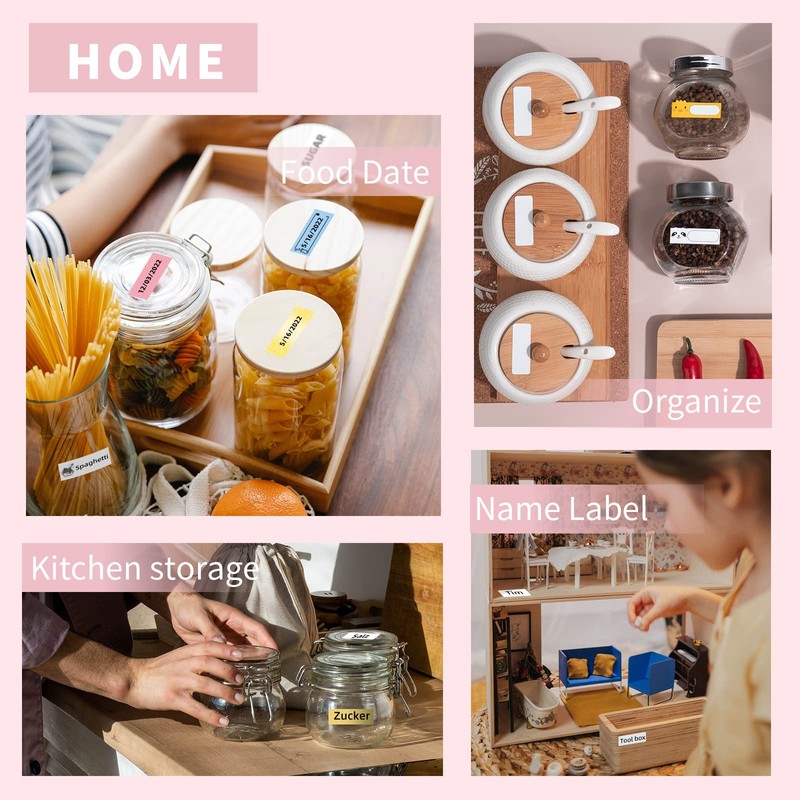 Phomemo Label Maker Machine, D30 Portable Handheld Bluetooth Mini Label