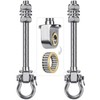 SELEWARE Heavy Duty Swing Hangers with Silent Bearings, 1500LB Capacity