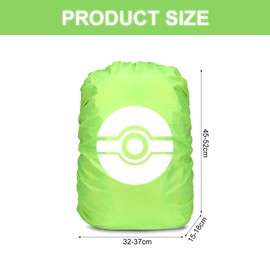 Meleager Rain Cover School Bag, Rain Cover Backpack, School Backpack Rain Cover Reflective, School Bag Rain Cover, Rain Cover for Boys Girls School Beginners