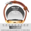YLK Leather Strap for Garmin Vivomove 3S/Vivoactive 4S, Garmin Venu
