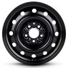 For 87-96 Jeep Wrangler 16 Inch Black Steel Rim -