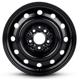 For 87-96 Jeep Wrangler 16 Inch Black Steel Rim - OE Direct Replacement - Road Ready Car Wheel