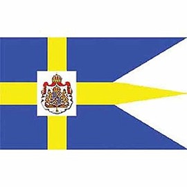 Ruffin Flag Company Sweden Royal Flag Swedish Royalty Banner Pennant New 3x5 Foot