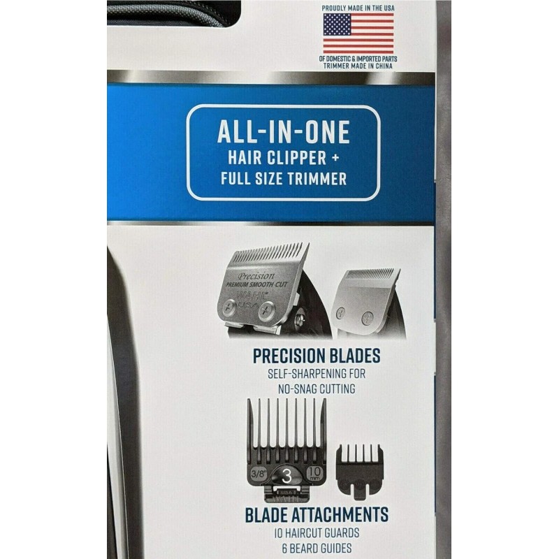 Wahl Deluxe Complete Hair Cutting Kit 29 Piece Clipper Set