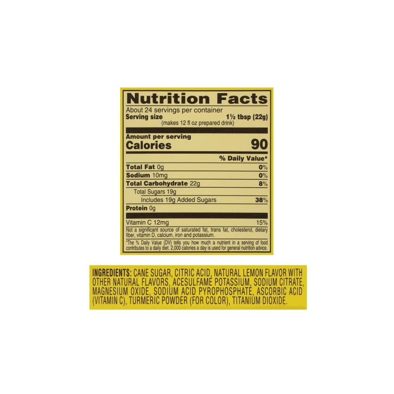 4C Powdered Drink Mix Canisters, Family Sized Bin, Thirst Quenching